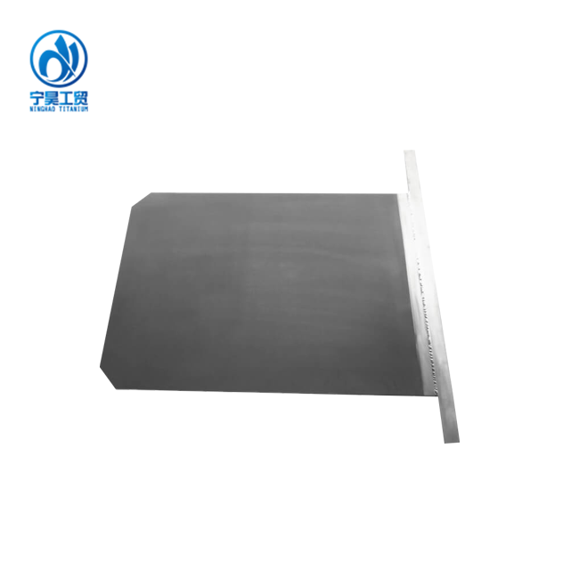 Titanium Plate Anode for Electrowinning of Cobalt